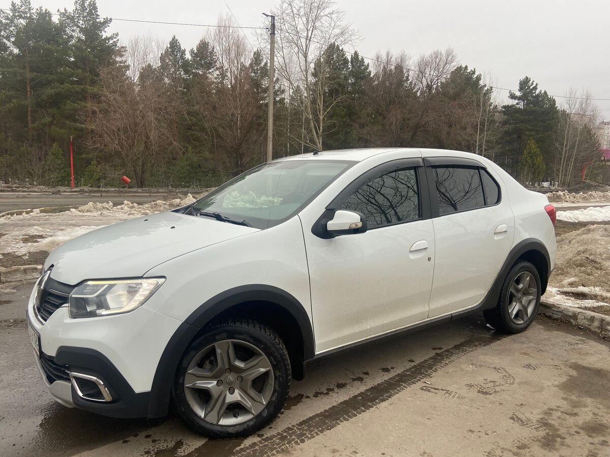 Купить б/у Renault Logan II Рестайлинг Stepway 1.6 MT (82 л.с.) бензин ...