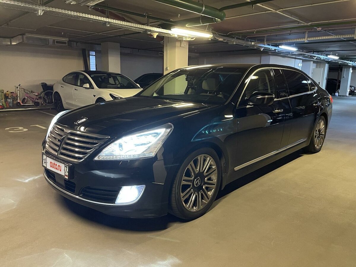 Купить б/у Hyundai Equus II Рестайлинг Limousine 8AT 5.0 AT (430 л.с ...