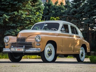 1953 ГАЗ М-20 «Победа», бежевый, 5555000 рублей, вид 1