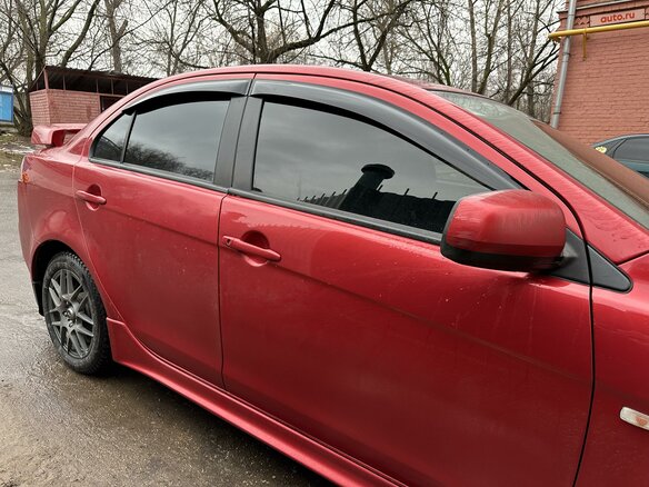 2007 Mitsubishi Lancer X, красный, 960000 рублей - вид 13