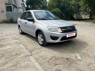 2017 Lada (ВАЗ) Granta I, серебристый, 525000 рублей, вид 1