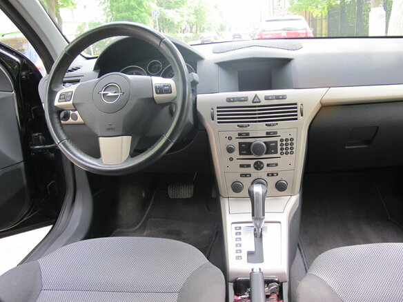 2008 Opel Astra H Рестайлинг, чёрный - вид 6