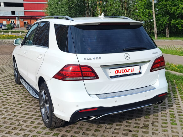 2016 Mercedes-Benz GLE 400 9G-Tronic I (W166), белый, 3750000 рублей - вид 4