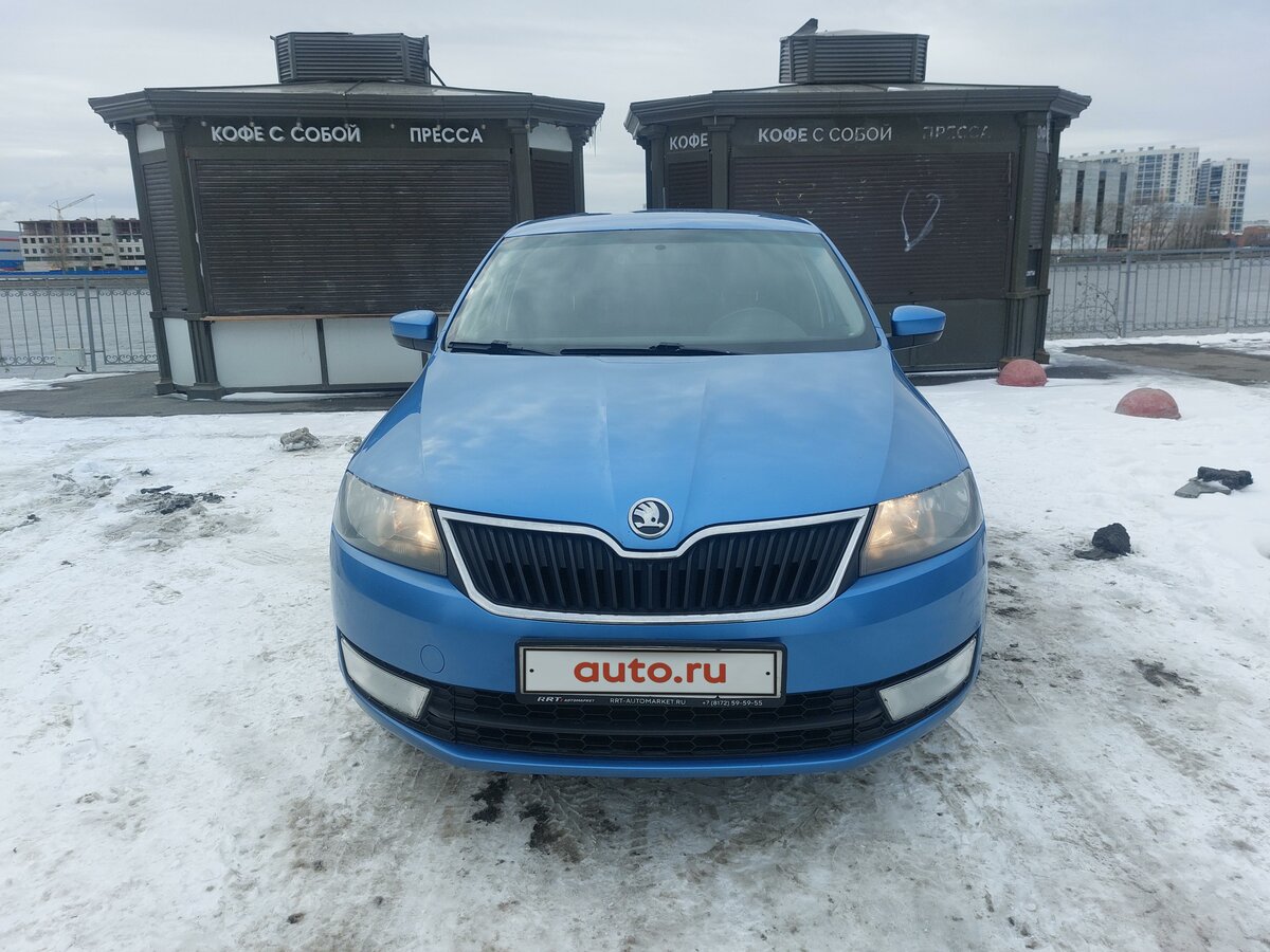 Купить б/у Skoda Rapid I 1.6 MT (105 л.с.) бензин механика в Санкт ...
