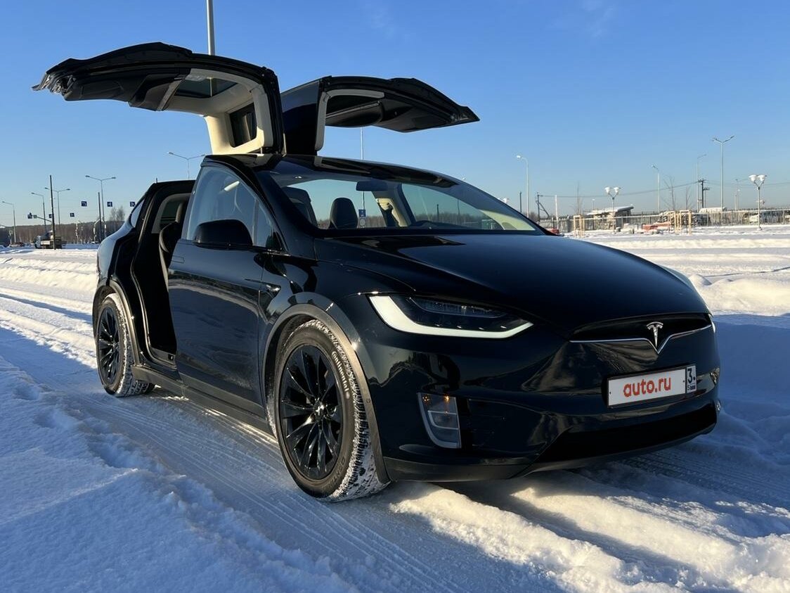 Купить б/у Tesla Model X I 75D Electro AT (245.0 кВт) 4WD электро ...