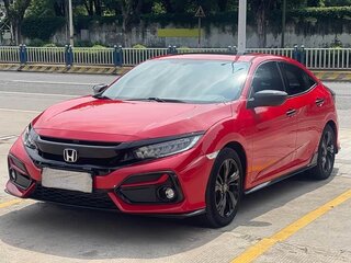2021 Honda Civic X, красный, 1387690 рублей, вид 1