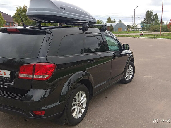 2013 Fiat Freemont, чёрный - вид 6