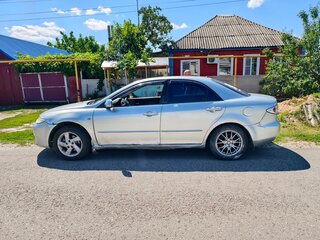 2004 Mazda 6 I (GG), серебристый, 150000 рублей, вид 1