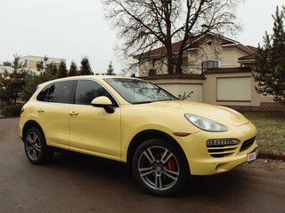 2010 Porsche Cayenne II (958), жёлтый, 2050000 рублей, вид 1