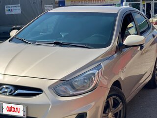 2011 Hyundai Solaris I, бежевый, 540000 рублей, вид 1