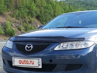 2006 Mazda 6 I (GG) Рестайлинг, синий, 510000 рублей, вид 1