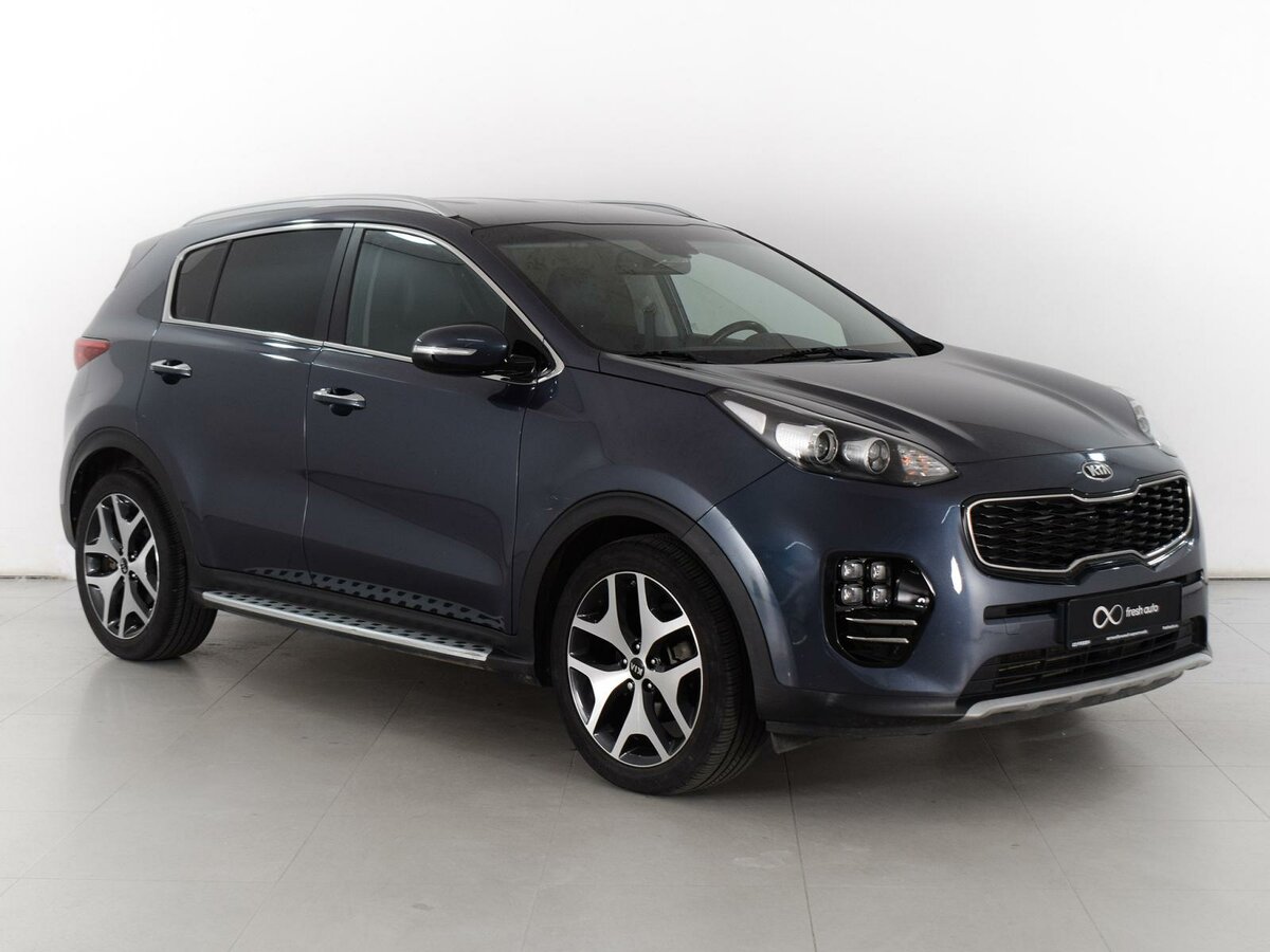 Kia Sportage 2017 синий