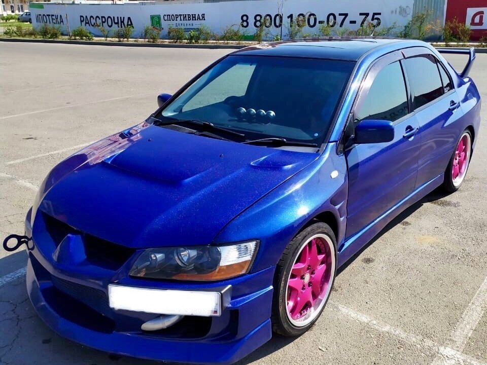 Купить б/у Mitsubishi Lancer Evolution VII 2.0 MT (280 л.с