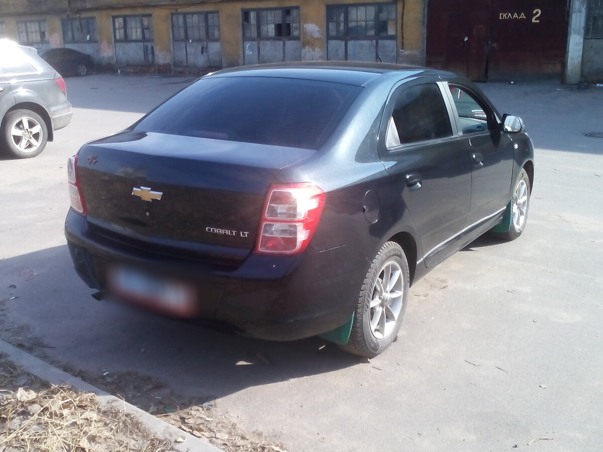 Шевроле кобальт черный тонированный