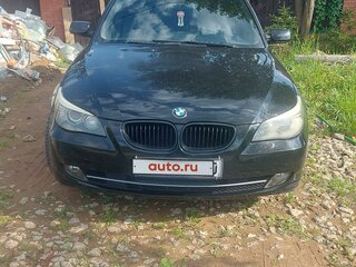 2008 BMW 5 серии 535i V (E60/E61) Рестайлинг, чёрный, 1100000 рублей, вид 1