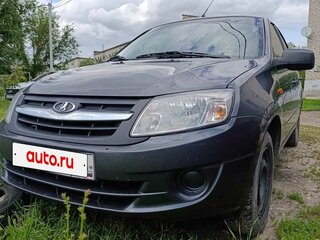 2014 Lada (ВАЗ) Granta I, серый, 470000 рублей, вид 1