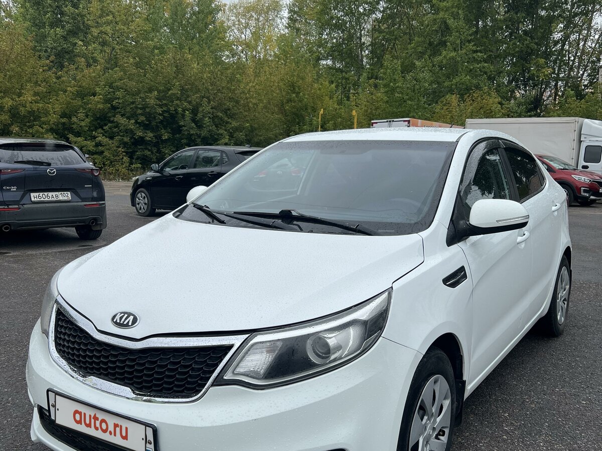 Купить б/у Kia Rio III Рестайлинг 1.6 AT (123 л.с.) бензин автомат в ...