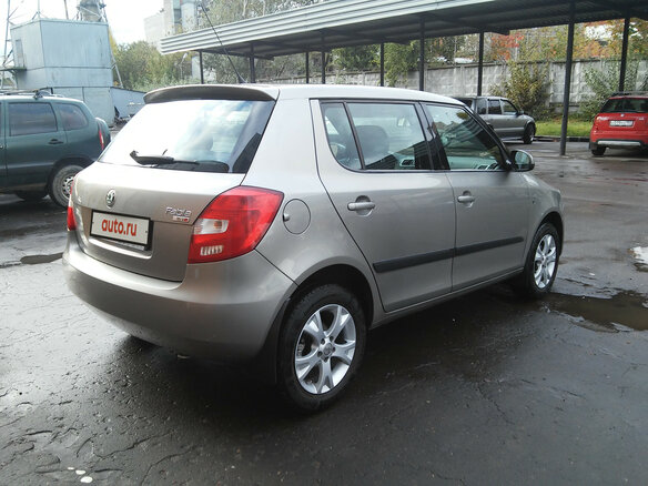 2009 Skoda Fabia II, серый - вид 4