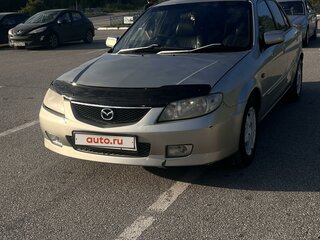 2002 Mazda 323 VI (BJ) Рестайлинг, серый, 230000 рублей, вид 1