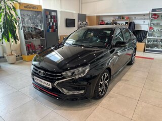2024 Lada (ВАЗ) Vesta Sportline I Рестайлинг (NG), чёрный, 2194000 рублей, вид 1
