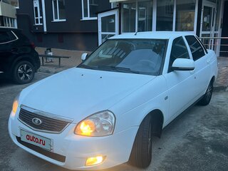 2014 Lada (ВАЗ) Priora I Рестайлинг, белый, 600000 рублей, вид 1