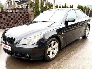 2006 BMW 5 серии 525xi V (E60/E61), чёрный, 1250000 рублей, вид 1
