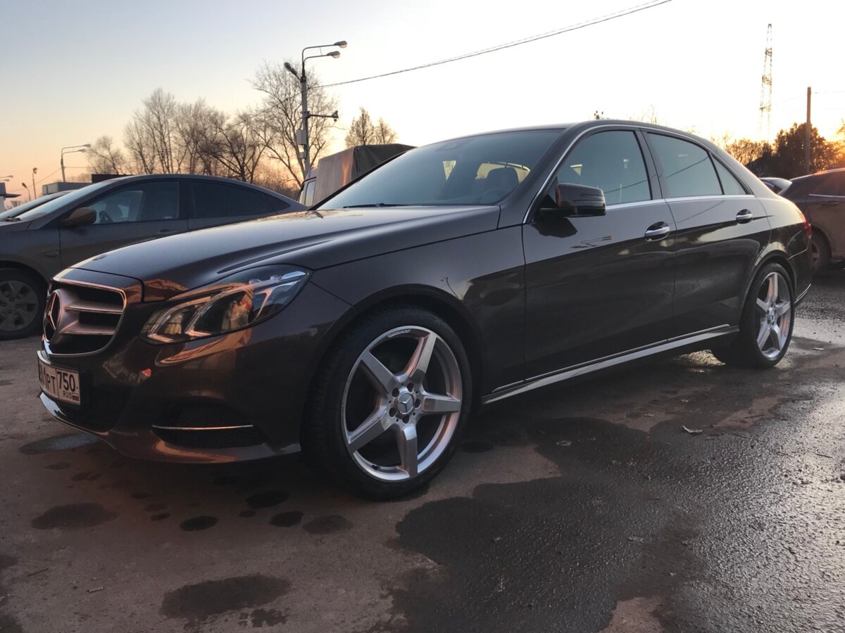 Коричневый матовый Мерседес w212