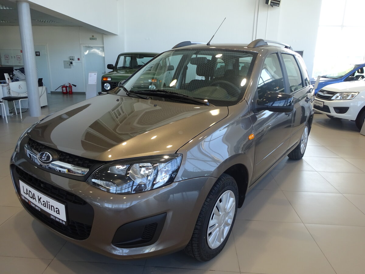 Лада Калина универсал коричневый