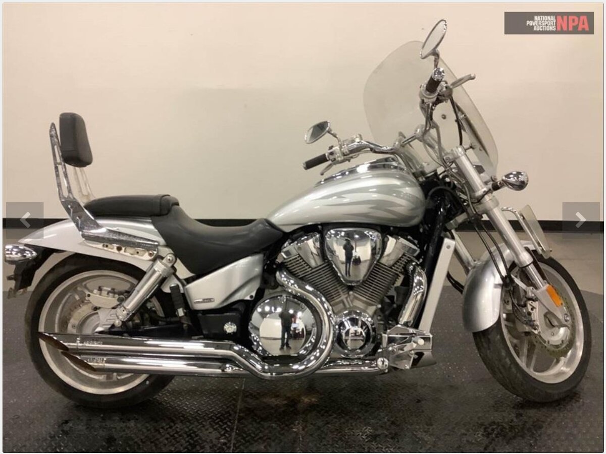 Honda VTX 1800 широкое колесо