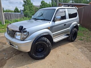 2000 Toyota Land Cruiser Prado 90 Series Рестайлинг, серый, 1549000 рублей, вид 1
