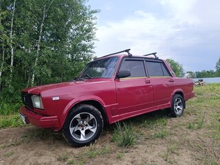 2008 Lada (ВАЗ) 2107, пурпурный, 87000 рублей, вид 1