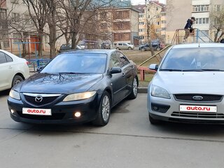 2004 Mazda 6 I (GG), чёрный, 340000 рублей, вид 1