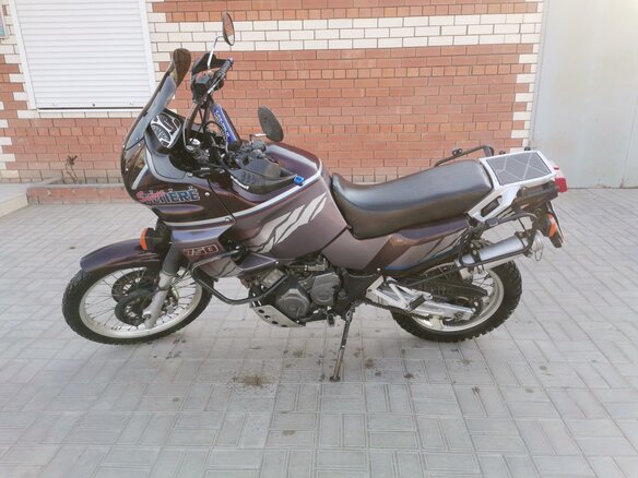 1997 Yamaha XTZ750 Super Tenere, коричневый, 420000 рублей
