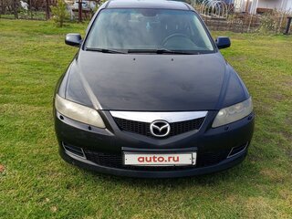 2007 Mazda 6 I (GG) Рестайлинг, чёрный, 500000 рублей, вид 1