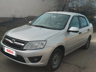 2013 Lada (ВАЗ) Granta I, серебристый, 590000 рублей, вид 1