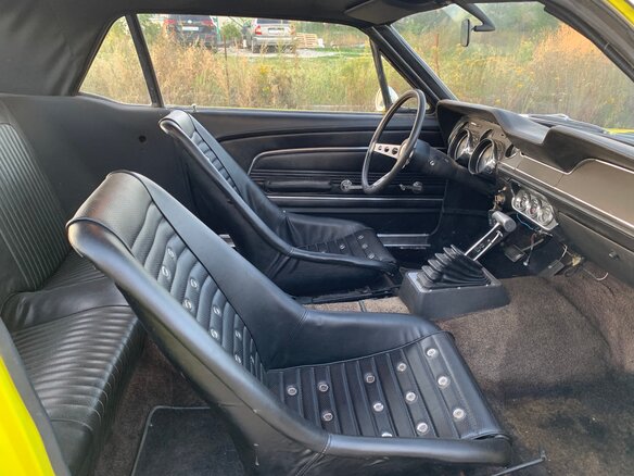 1969 Ford Mustang I, жёлтый - вид 29