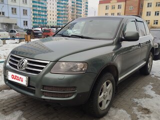 2005 Volkswagen Touareg I, серый, 790000 рублей, вид 1