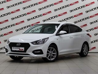 2018 Hyundai Solaris II, белый, 1135350 рублей, вид 1