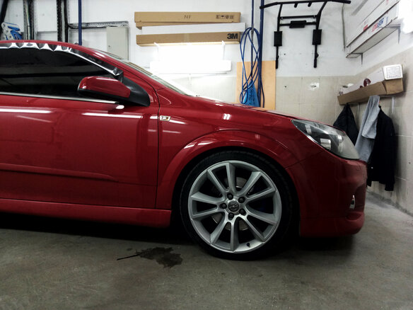 2007 Opel Astra OPC H, красный - вид 8