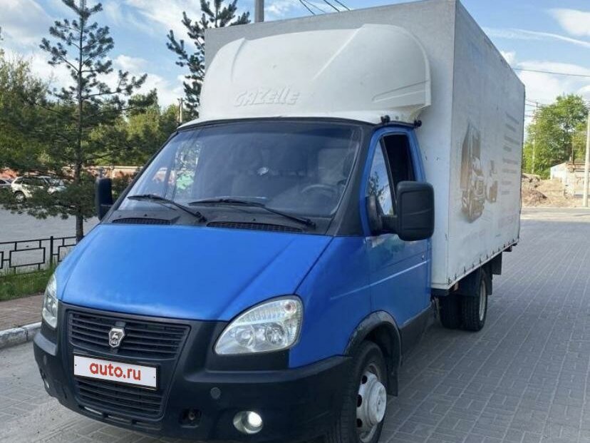 Купить б/у ГАЗ ГАЗель (3302) бензин механика в Жуковском: синий тент ...