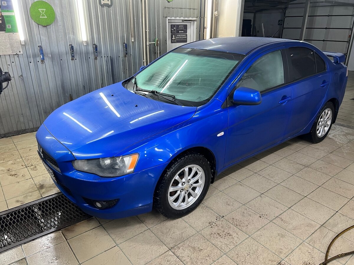 Купить б/у Mitsubishi Lancer X 1.5 AT (109 л.с.) бензин автомат в Санкт