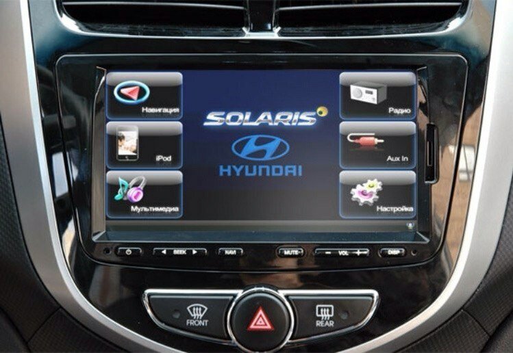 Как настроить навигатор в машине хендай солярис - фото