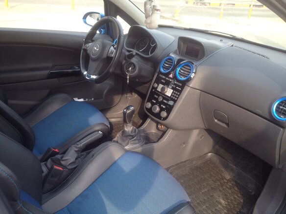2008 Opel Corsa OPC D, синий - вид 10