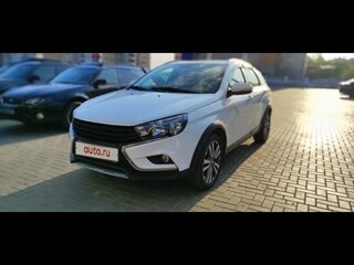 2018 Lada (ВАЗ) Vesta SW Cross I, белый, 980000 рублей, вид 1