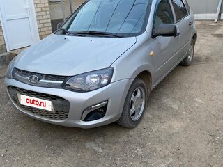 2014 Lada (ВАЗ) Kalina II, серебристый, 490000 рублей, вид 1