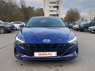 2022 Hyundai Elantra VII (CN7), синий, 1850000 рублей, вид 1