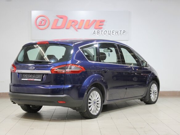 2012 Ford S-MAX I Рестайлинг, синий - вид 3