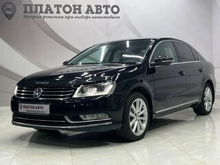 2011 Volkswagen Passat B7, чёрный, 1148000 рублей, вид 1