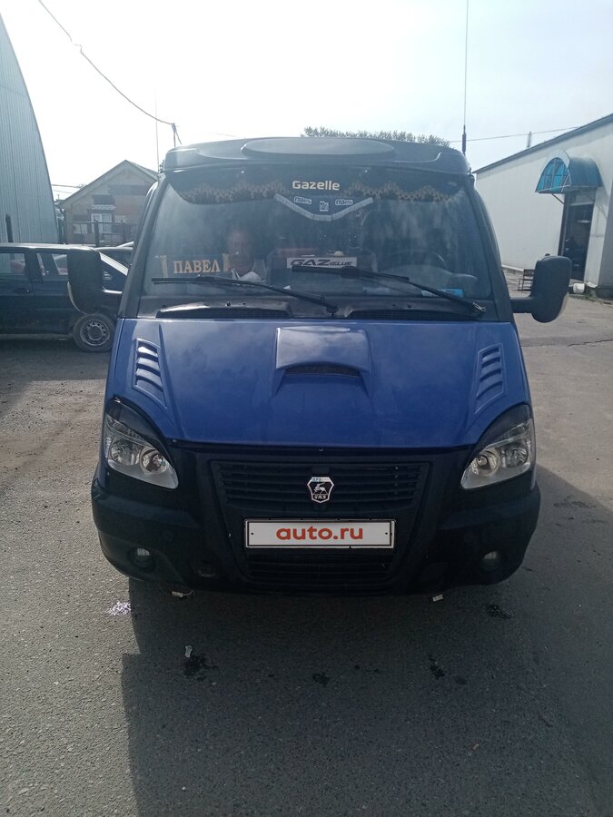 Купить б/у ГАЗ Соболь (2217) бензин механика в Москве: синий ...