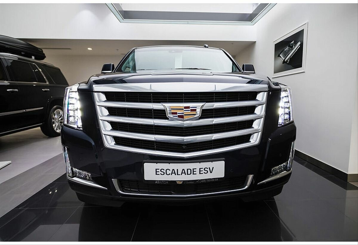 2019 Cadillac Escalade ESV IV, синий - вид 2.